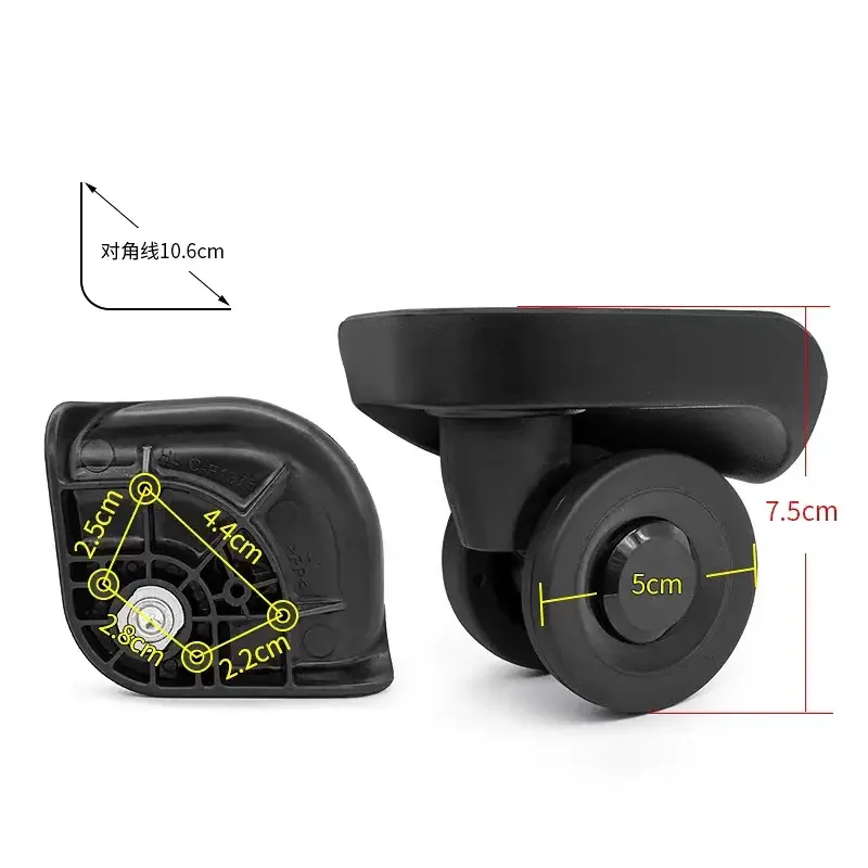Easy to Install Lojel CUBO Luggage Wheels 1375+ Lojel Suitcase Wheel + Handle Replacement Repair Set