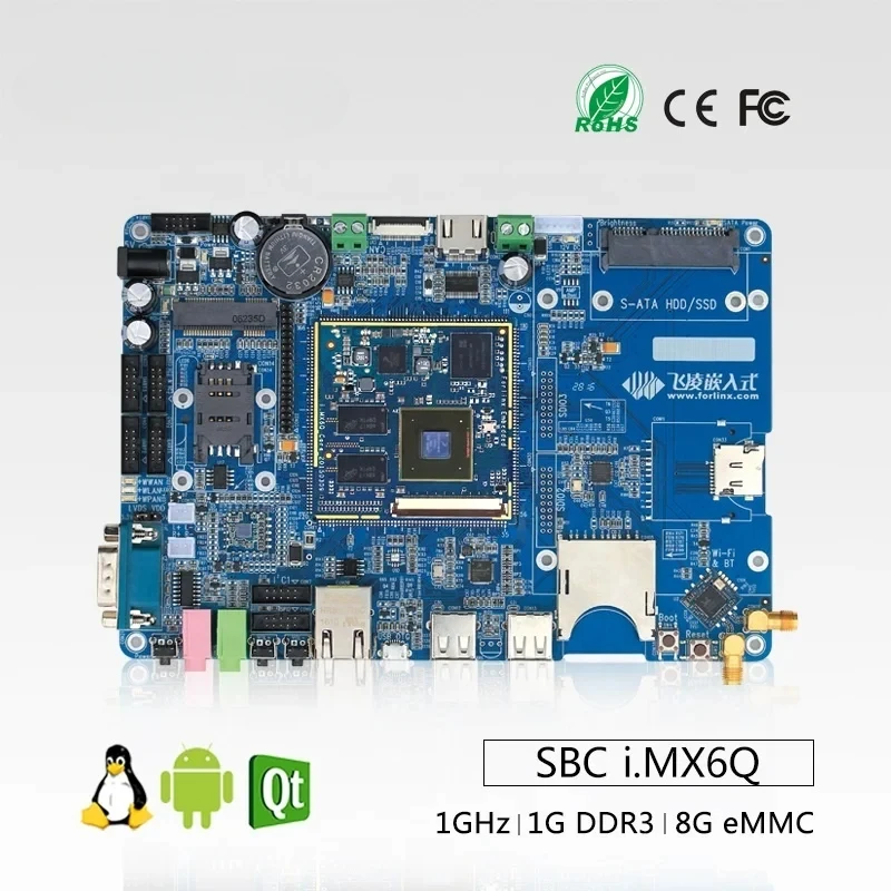 ARM-A9 IMX6 Single Board Computer Support Quad Core Android&Linux Development Board Better Than Raspberry PI