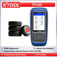 XTOOL TP150 TPMS Programming Tool Tire Pressure Monitoring System Diagnostic Tool TPMS Relearn Reset Activate for TS100 Sensor