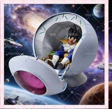 

Оригинальная фигурка Bandai Figure Rise FRS Dragon Ball Z Saiyan, 16 см, Вегета, модель космического корабля-капсулы, коллекционная игрушка для детей