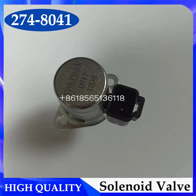 274-8041 12V Solenoid Valve for 420E 420F Excavator Solenoid 2748041 SV98-T39-24VDC