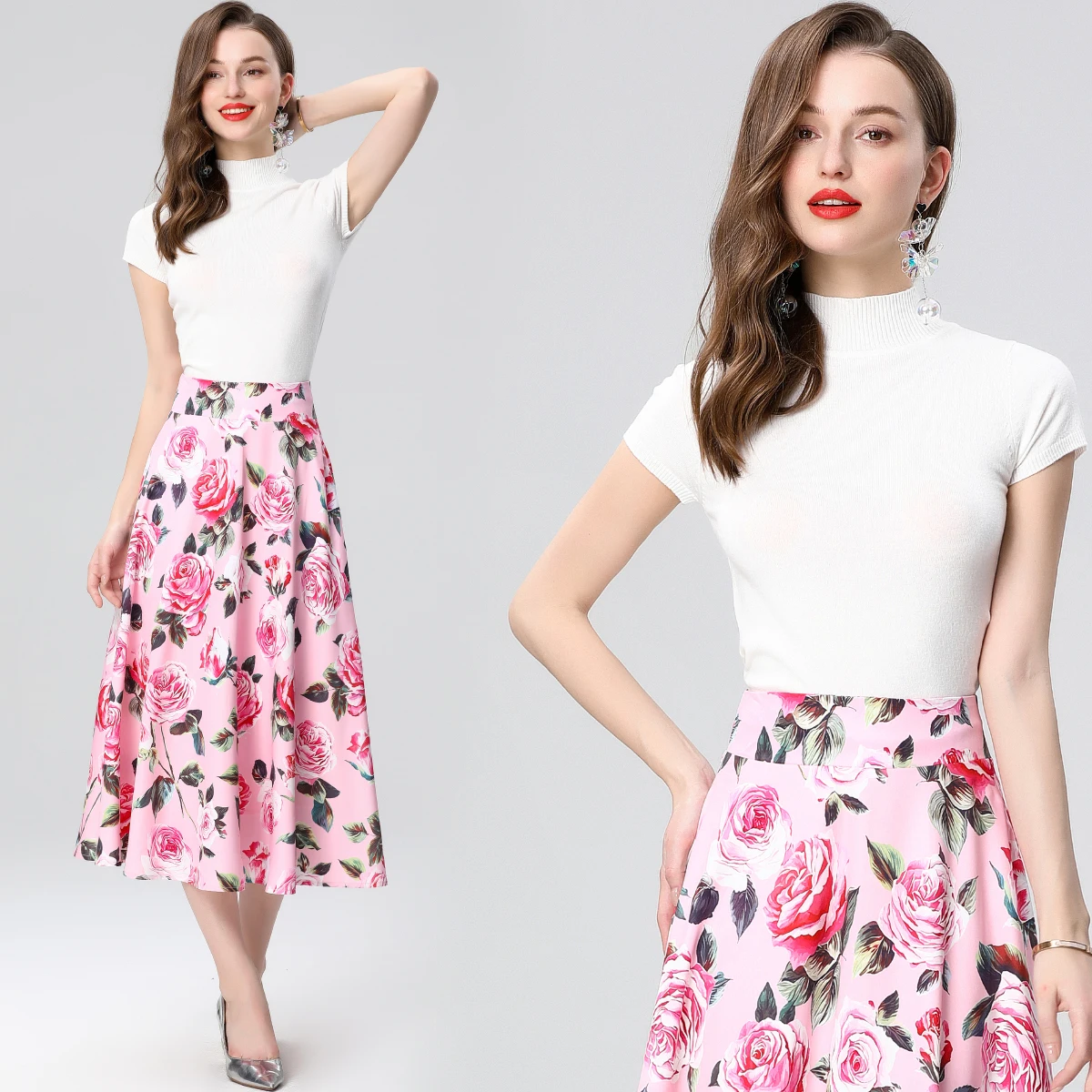 High Waist Printed … - image