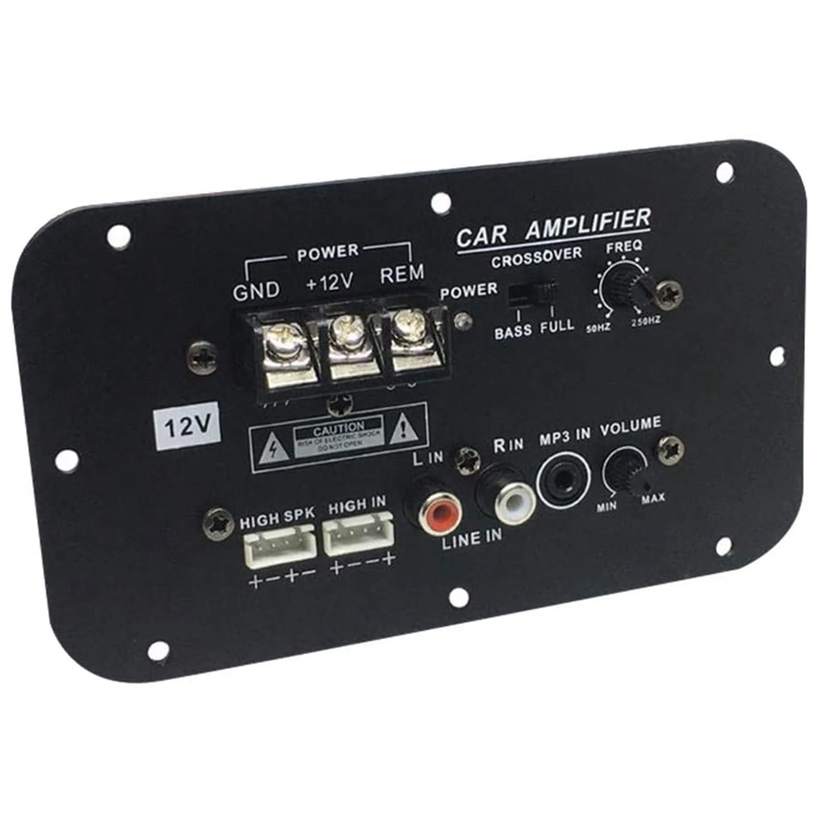 Placa amplificadora de Subwoofer para coche, 500W, alta potencia, HiFi, DC 12V