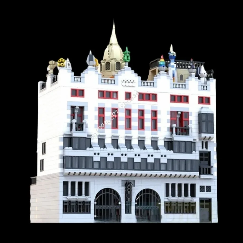 

6747pcs MOC Palau Güell Modular Buildings Building Blocks Hands-on ability up Christmas toy Gift Logical thinking up