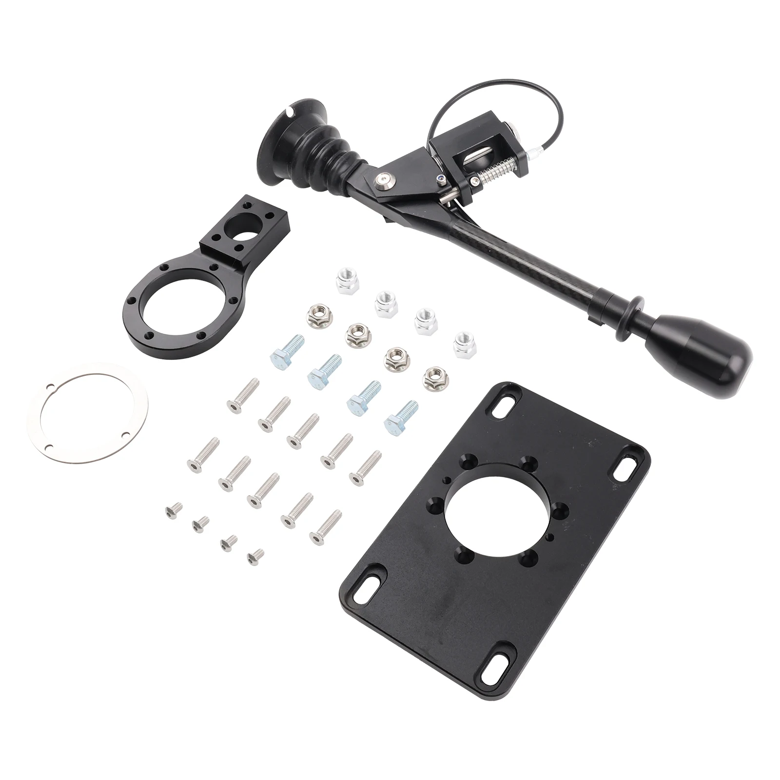 

Gears Shift Knob Short Shifter Box Billet Aluminum For Hyundai Genesis Coupe Lockout H Pattern