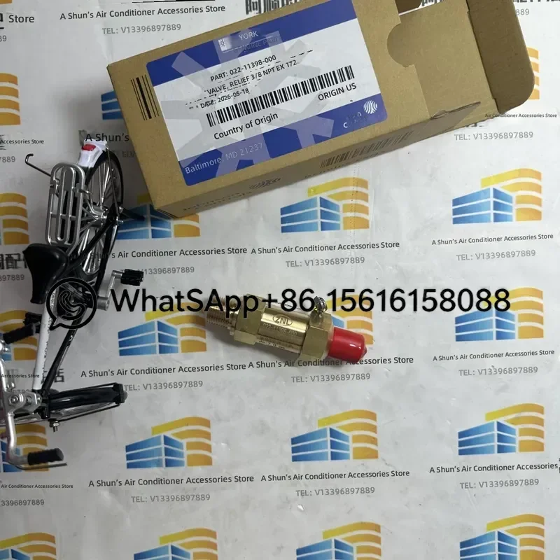 SFA-22C300T1 Refrigerant Safety Valve for York Air Conditioner 022-11398-000 HVAC R410A Pressure Relief Accessory Parts