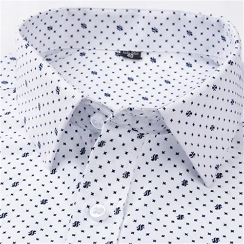 Imagen 2 del producto Camisa a rayas estampada a la moda para hombre, primavera Otoño, manga larga, alta calidad, diseñador Khmer, ajuste cómodo, Top con un solo bolsillo 4XL