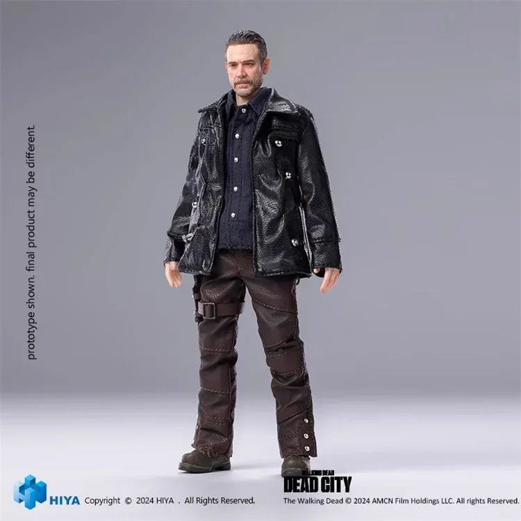 In Stock Original  HIYA 1/12 Action Figure Exquisite Super Series The Walking Dead Dead City Negan Action Figure Model Toy Gifts