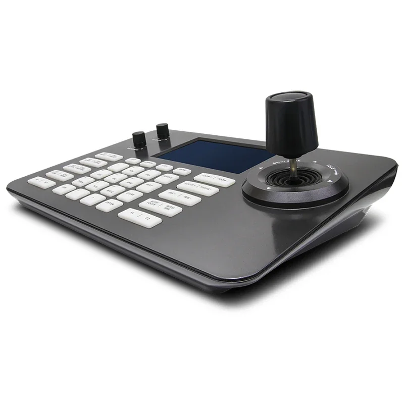 4D Joystick Keyboard Network Keyboard Controller Support POE for H.265 H.264 IP PTZ Security Camera Speed Dome Camera SKB-N407