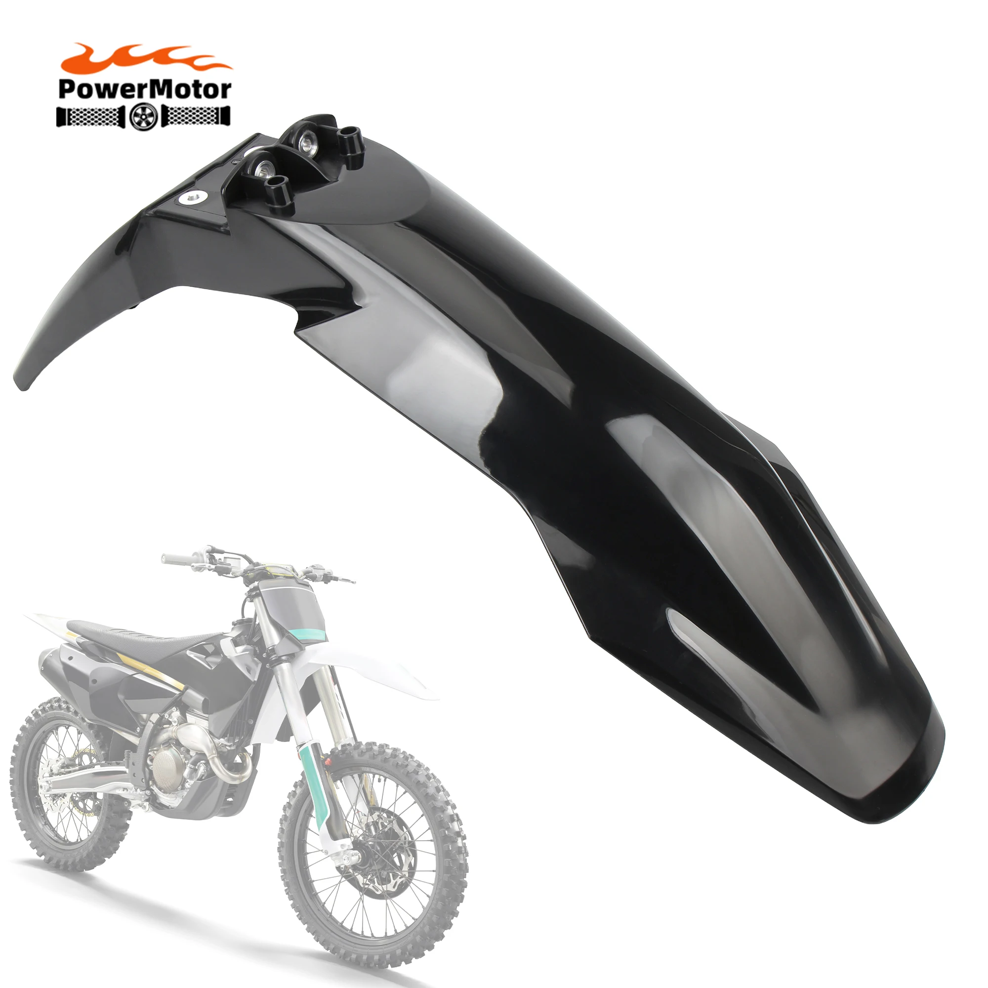 

For HUSQVARNA FC FE FX TC TX TE 2024 Motorcycle Front Mudguard Dirt Pit Bike Fender Plastic Cover Replacement Accessories Enduro