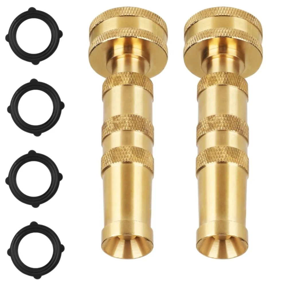 4Pcs Brass Washing Jet Tips Multi Angle Water Spraying Head Vehicle Cleaning Garden Irrigation Outdoor Water Washing Accessory