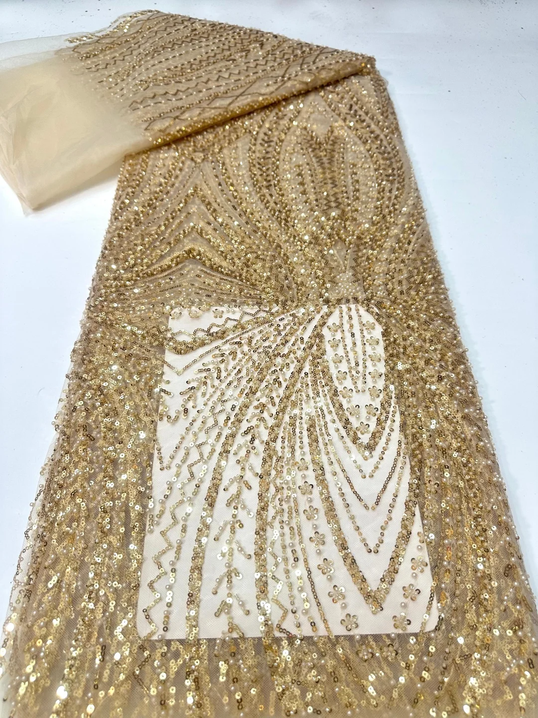 luxury-gold-beaded-sequins-lace-fabric-tulle-lace-african-lace-fabric-5-yards-high-quality-sequence-mesh-lace-fabric-for-sewing
