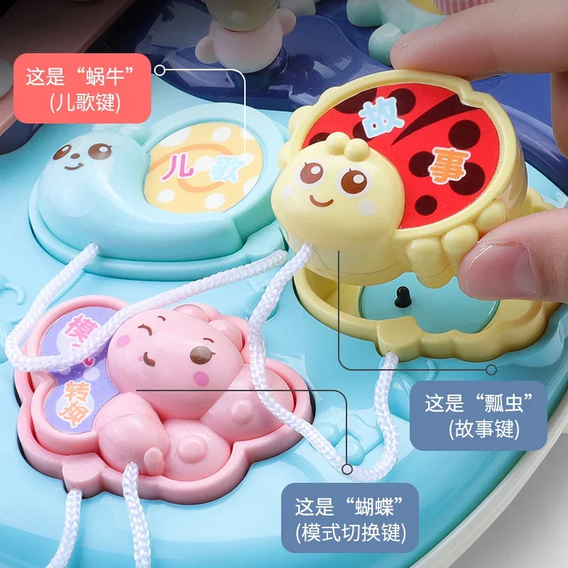 ألعاب تعليمية للأطفال موسيقي يلعب البيانو التعليم المبكر 0-1-2 سنة تنمية ذكاء الطفل 3 أولاد و