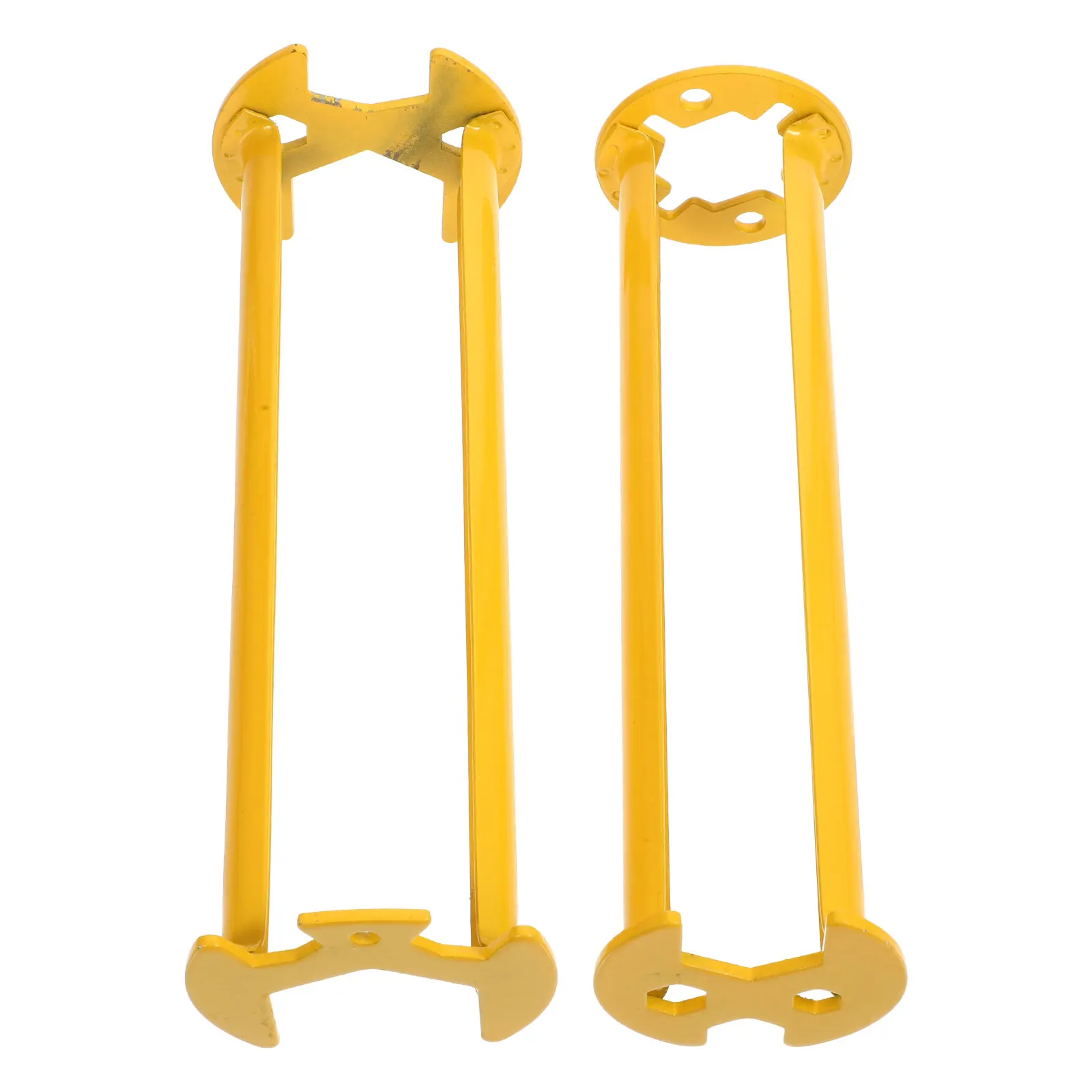 

2pcs Multi-Functional Sink Steel Double Ended Tool For Bathroom Faucet Plumbing Repair Durable Lightweight Tight Spaces Tap Tool