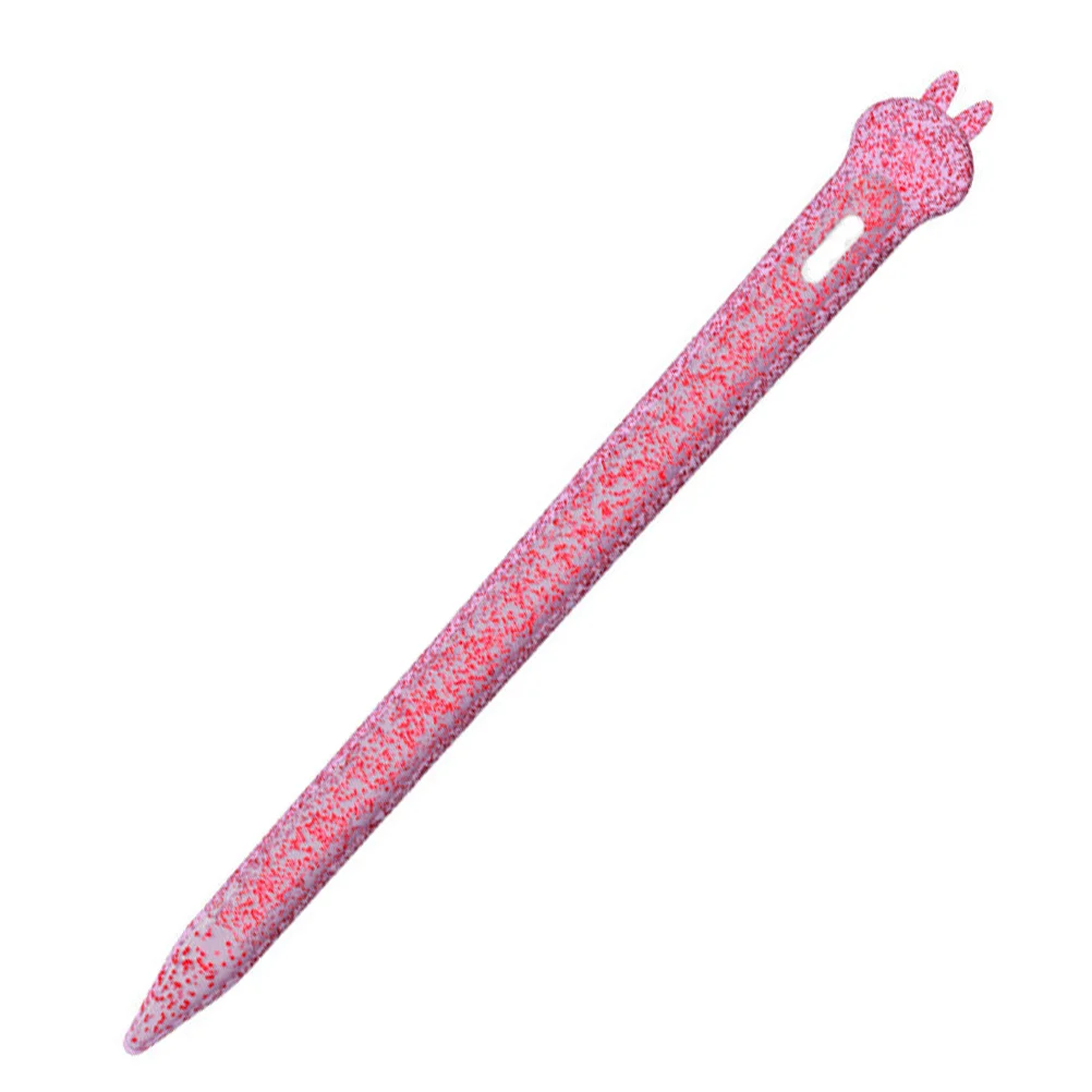 

Pen Anti-fall Cover Stylus Silicone Touch Protective Protector Pink Skin Carrot