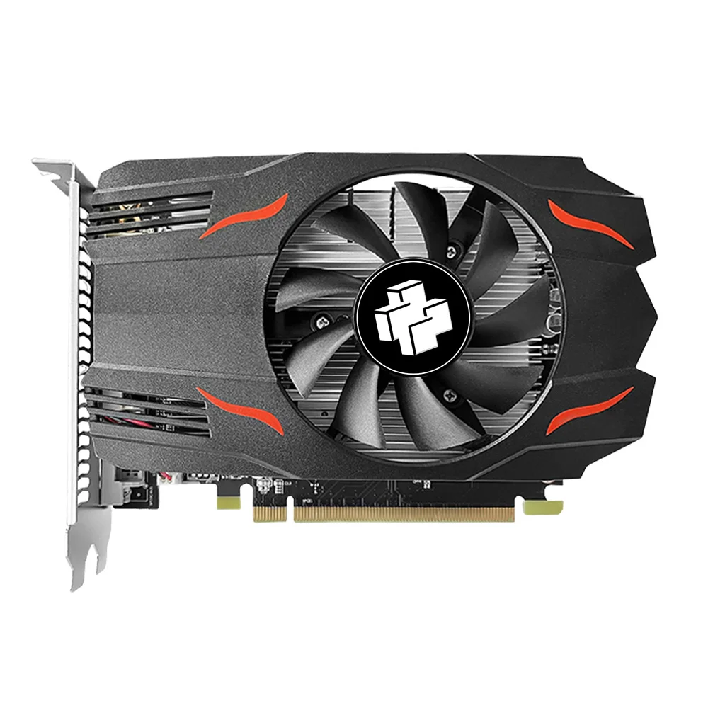 MOUGOL NEW Radeon RX 550 4G GPU GDDR5 14nm Computer PC Gaming Video HDMI-compatible DP DVI 128Bit Graphics Card