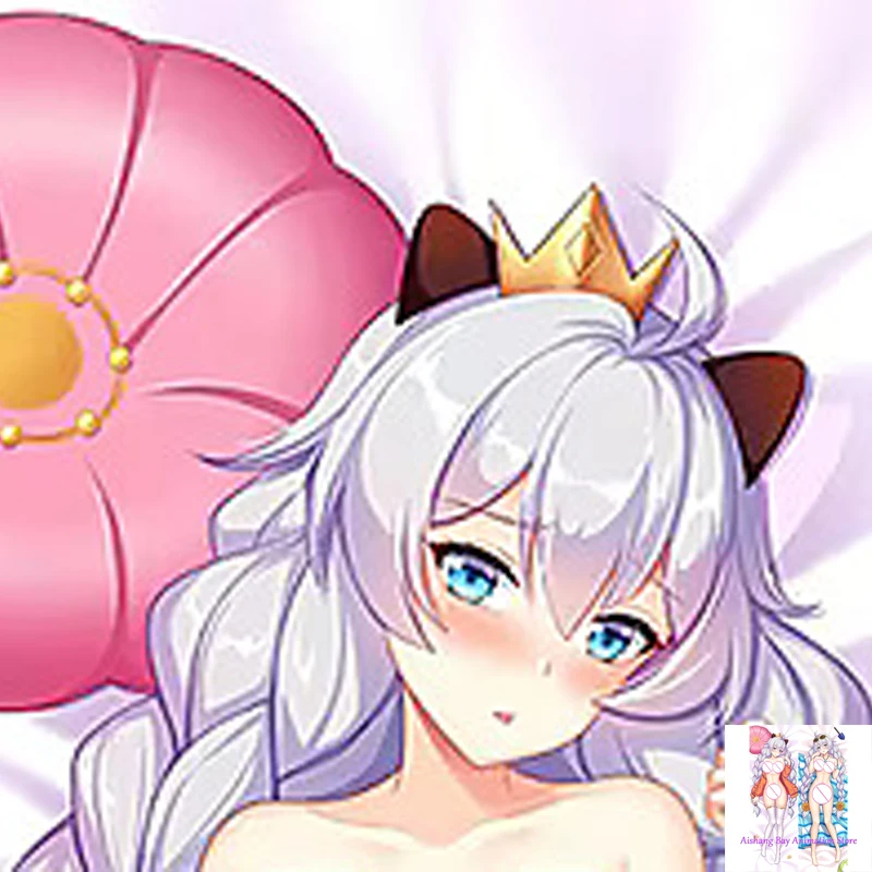 

Dakimakura Anime Pillow Cover Kiana Kaslana Double Sided Print Life-size Body Decoration