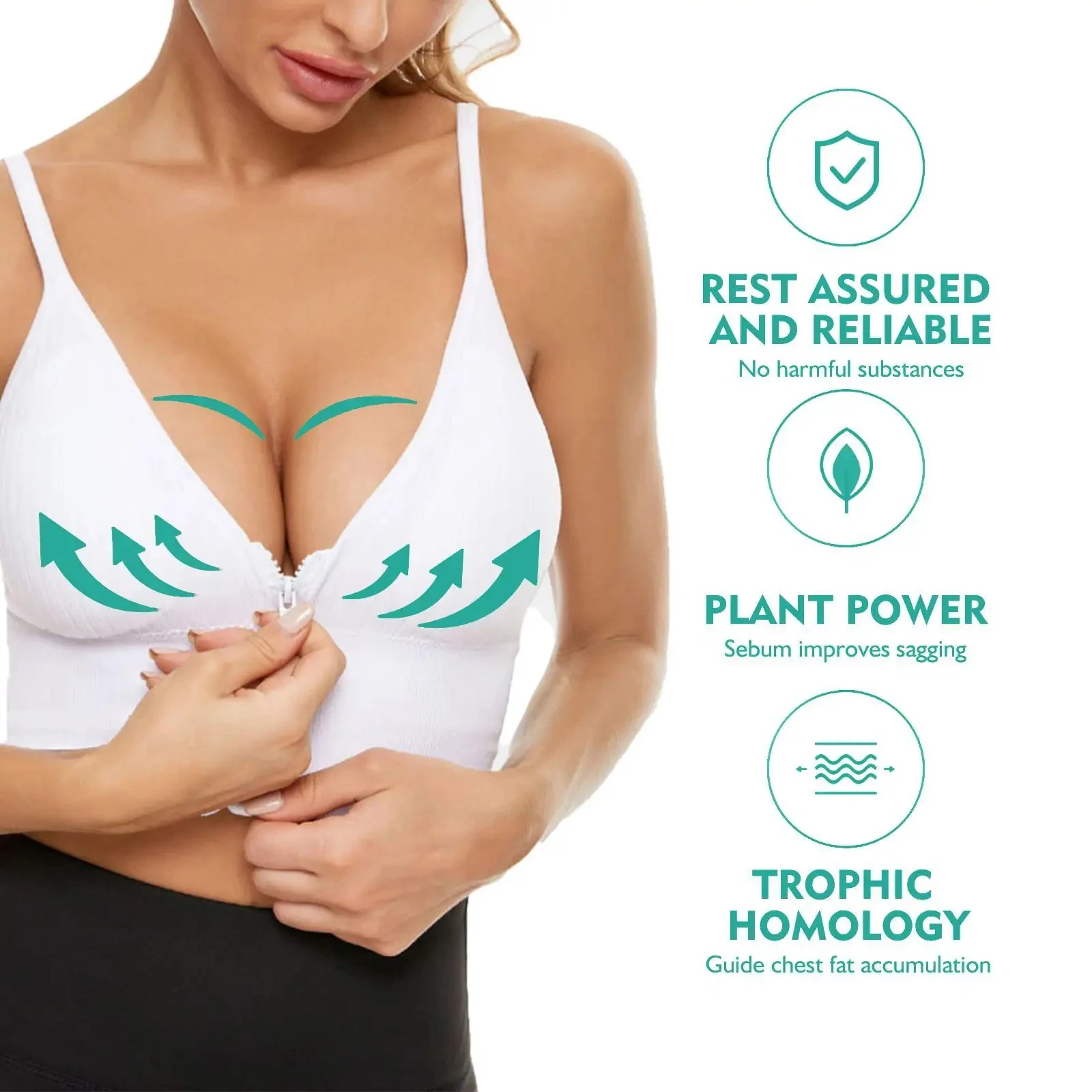 Chest Lifting Firming Moisturizing Cream Improve Breast Sagging Massage Increase Breast Elastic Body Smooth Brightening Body Ski