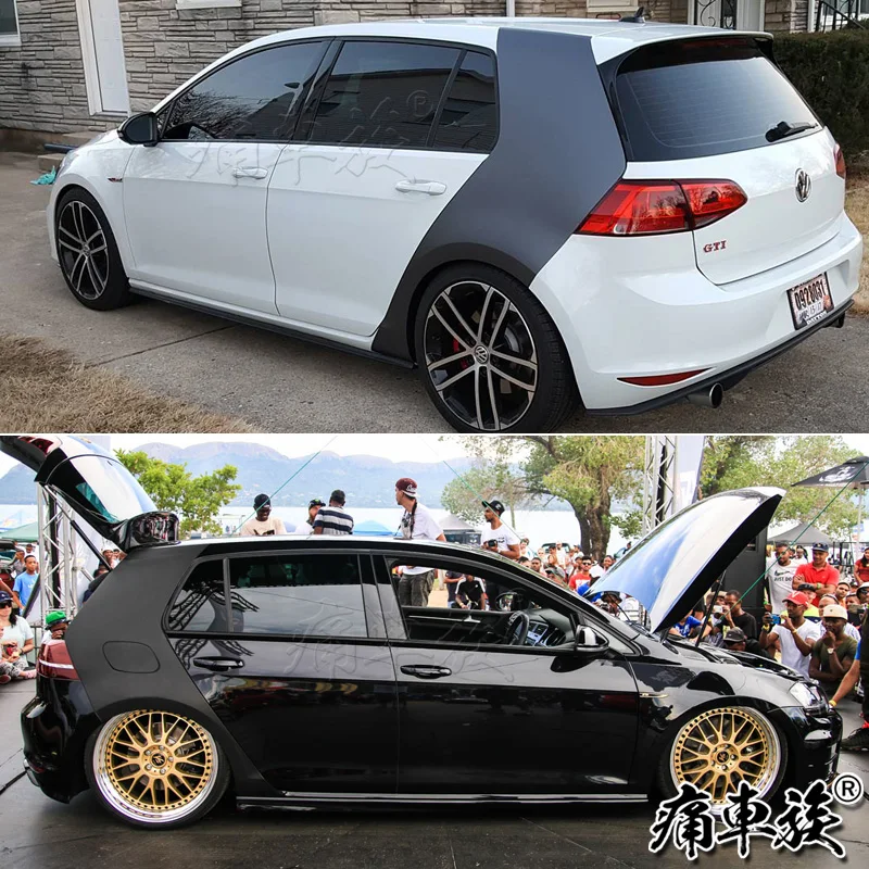 

Автомобильная наклейка для Volkswagen Golf 7 GTI body C-pillar decoration модная спортивная наклейка пленка аксессуары