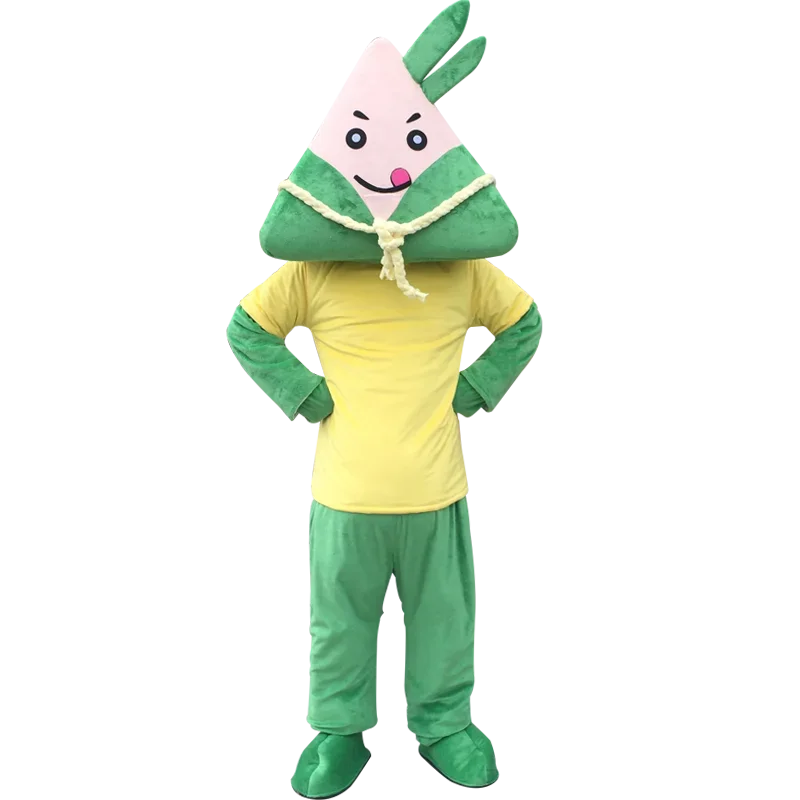 2024 costumi mascotte ZongZi Unisex abbigliamento cartone animato Cosplay per Halloween Purim Celebration Fancy Dress