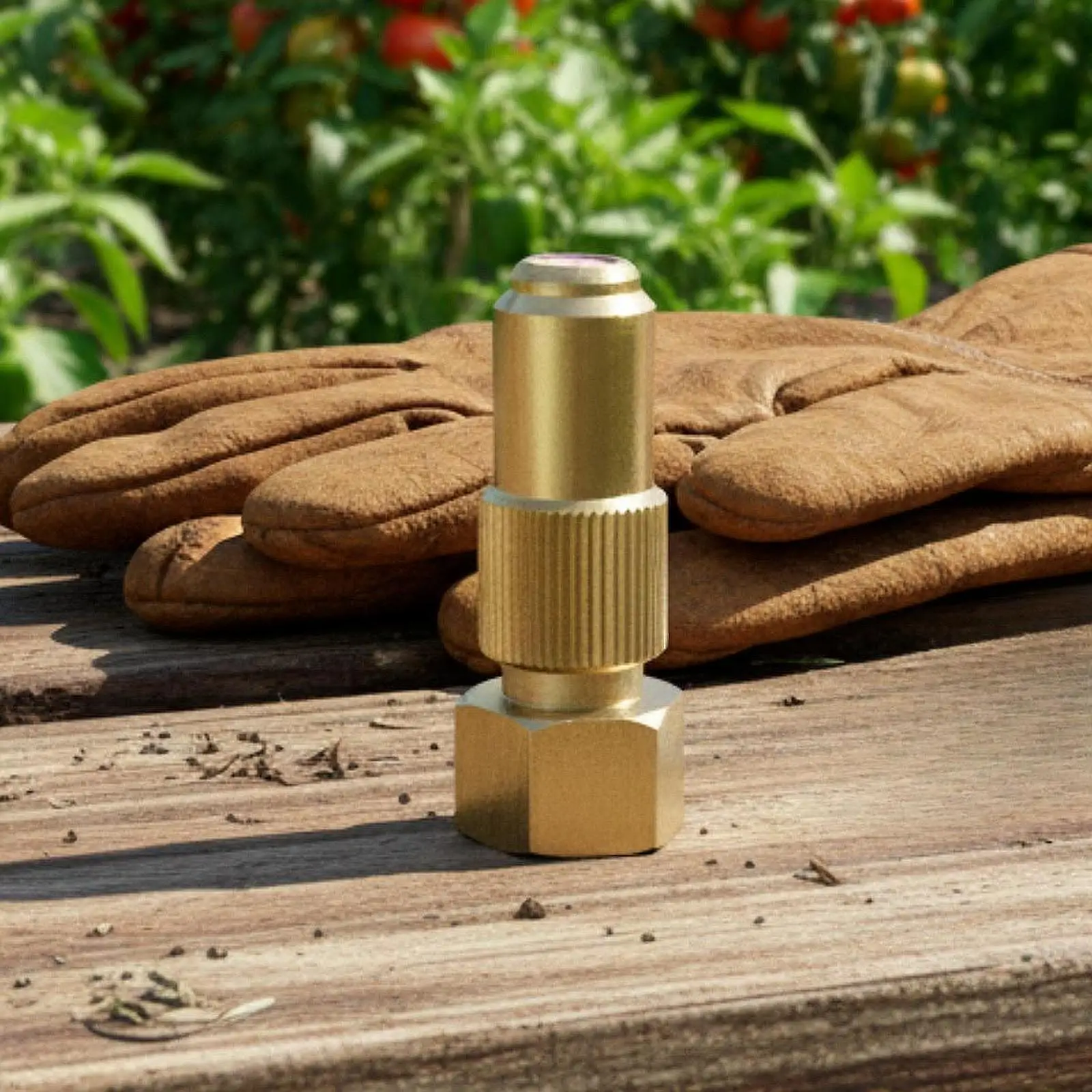 Durable Brass and Ceramic Sprayer Nozzle Adjustable Flow Irrigation Nozzles for Gardening Tasks