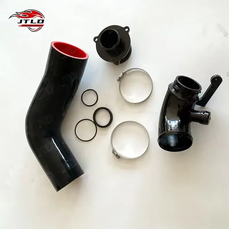 JTLD VW-008 Performance Silicone Turbo Inlet Hose Muffler Delete Elbow for VW Golf MK7/R Audi S3 Gen3 Direct Fit