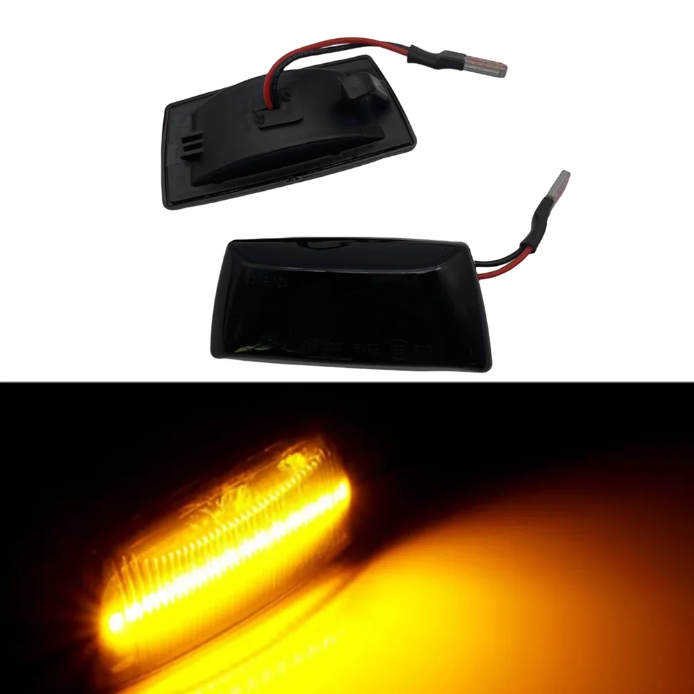 2pcs Dynamic LED Turn Signal Marker Light Lamp For Opel Astra H MK5  Zafira B MK2 Corsa D MK4 Insignia A MK1 For Chevrolet Cruze