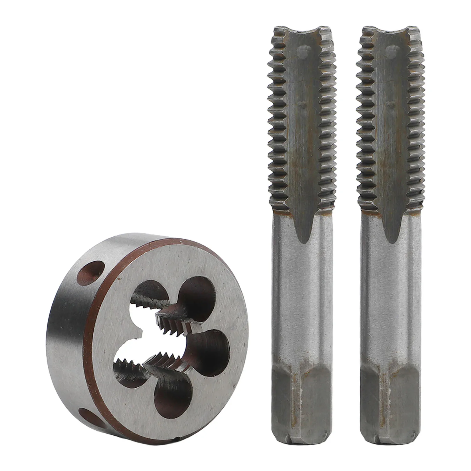 صنبور مستدق متري 14 مم × 2 مع خيط اليد اليمنى لأداة M14 x 2 مم الملعب HSS بطول 78 مم حزمة من 2 صنابير لقطع الخيوط #1