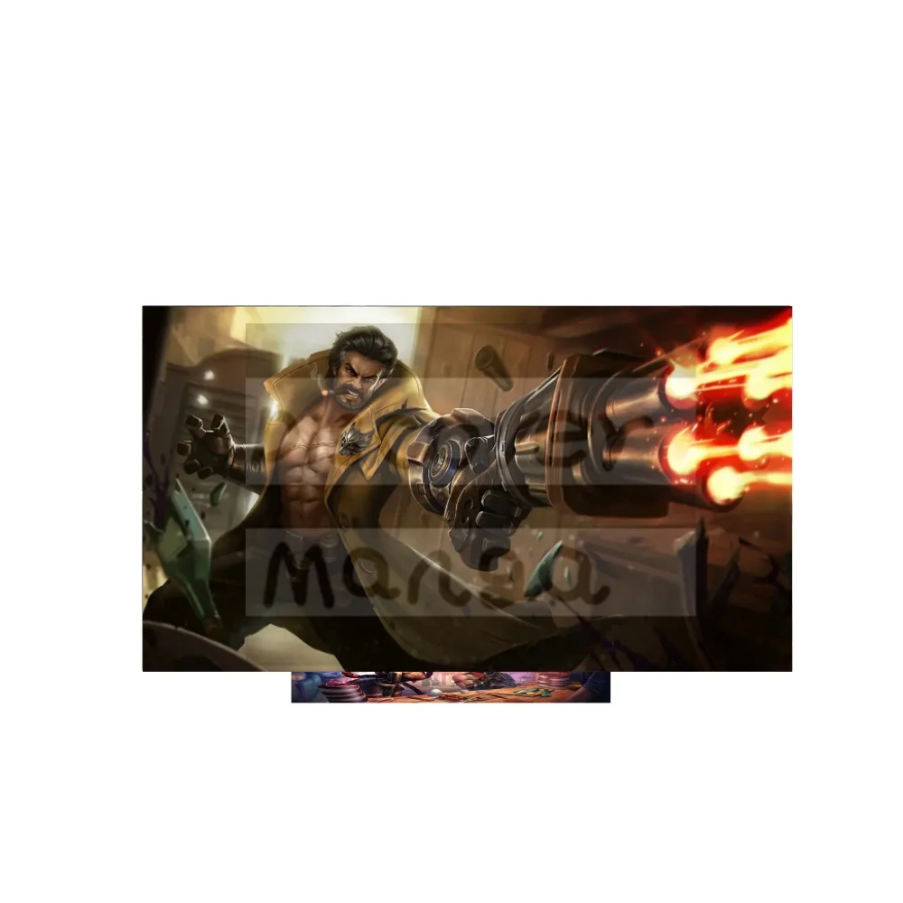 

15CM Hot Game Mobile Legends Bang Bang Acrylic Stand Model Cosplay Characters Ornament Accessories Good Gifts