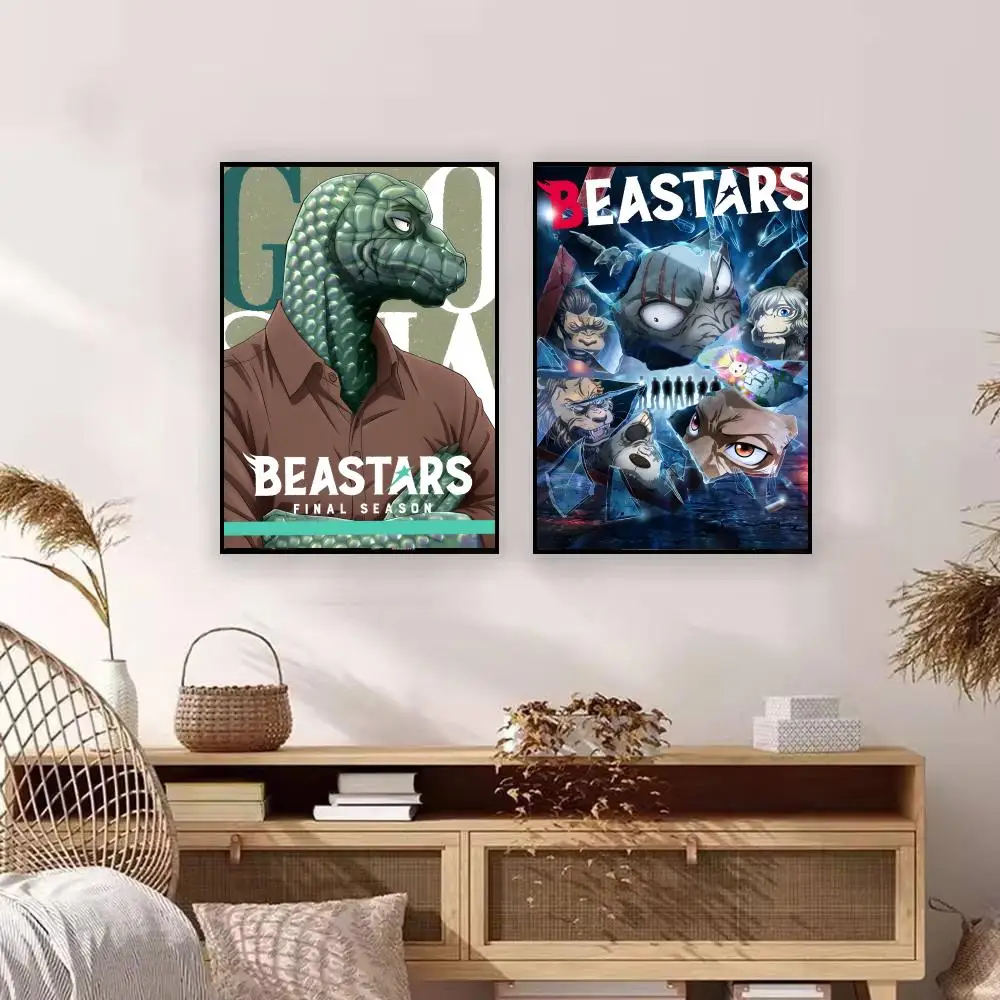 Anime B-BEASTARS Poster Premium Art Wall Decor, Simple Ornament for Living and Leisure Areas