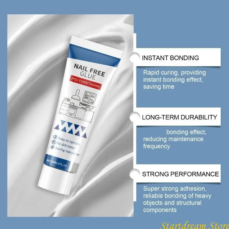 Cola adesiva resistente à água 60