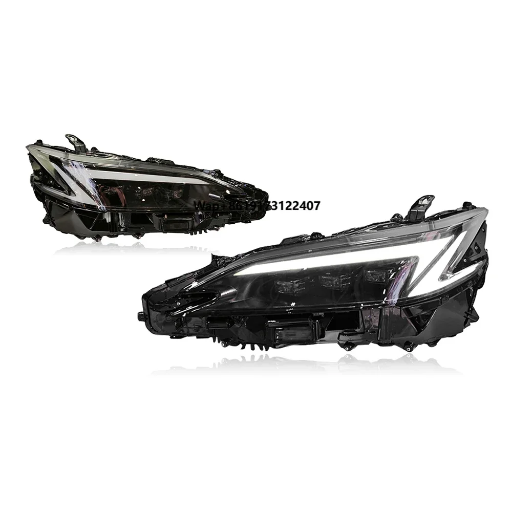 For ES200 2018-2024 Car Headlights Assembly Upgrade LED New 25 Styling Matrix Three Projector Lens Tools Accessories