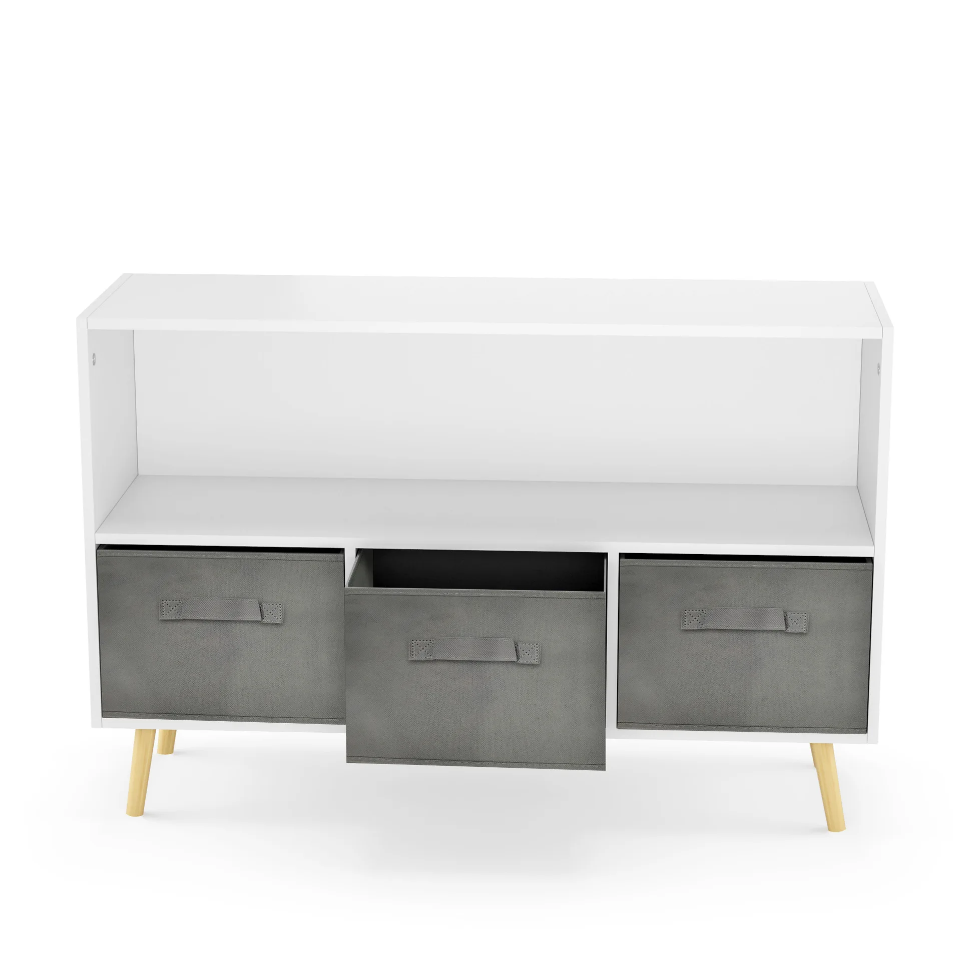 Modern light luxury bookshelf, living room dining side cabinet, simple home TV cabinet, bookcase