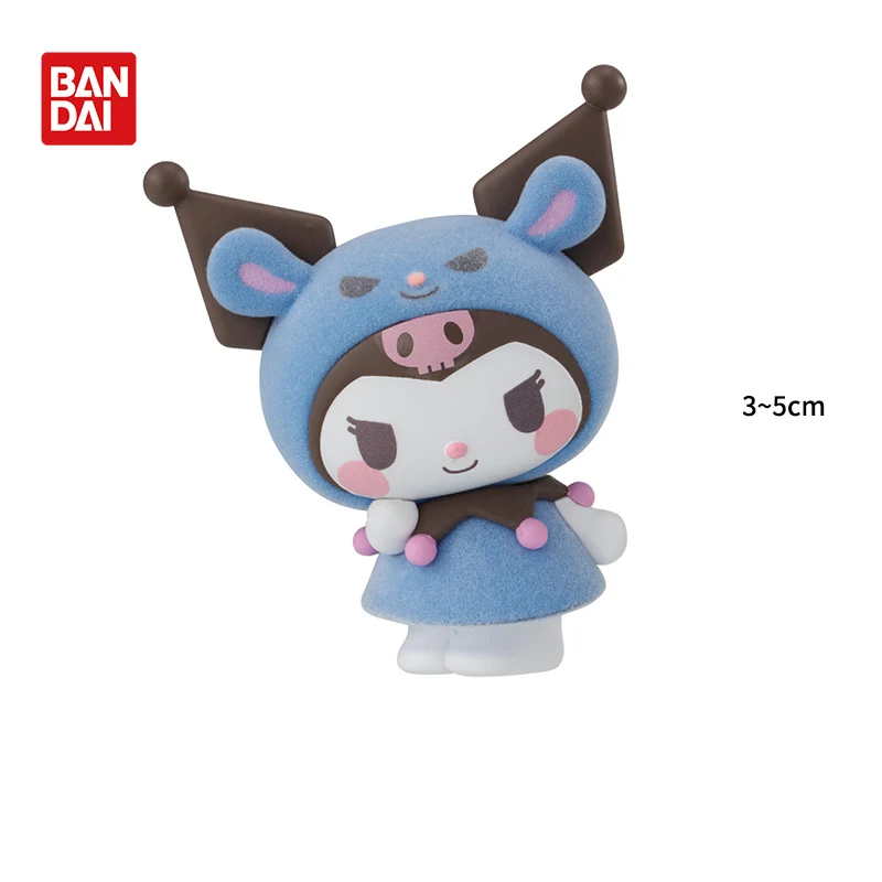 بانداي الأصلي سانريو الرسوم المتحركة الطرفية اللعب كورومي بلدي ميلودي يتدفقون محاصر Gacha أنيمي عمل نموذج أرقام جمع