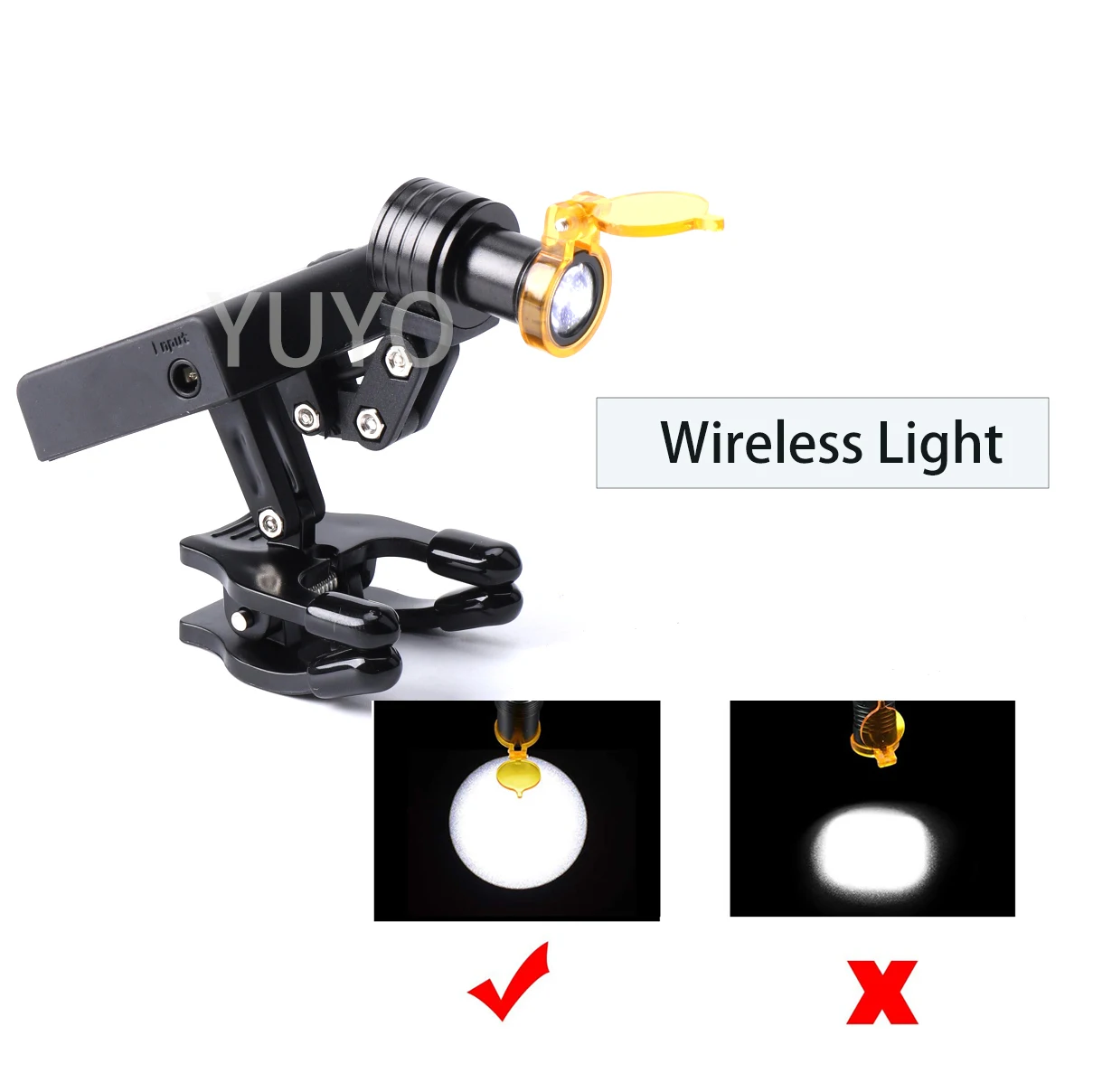 5W LED Light for Dental Loupes Wireless Front Light Dentistry Dental Unit Lamp Surgical Headlight Dental LED Head Lamp Surgery