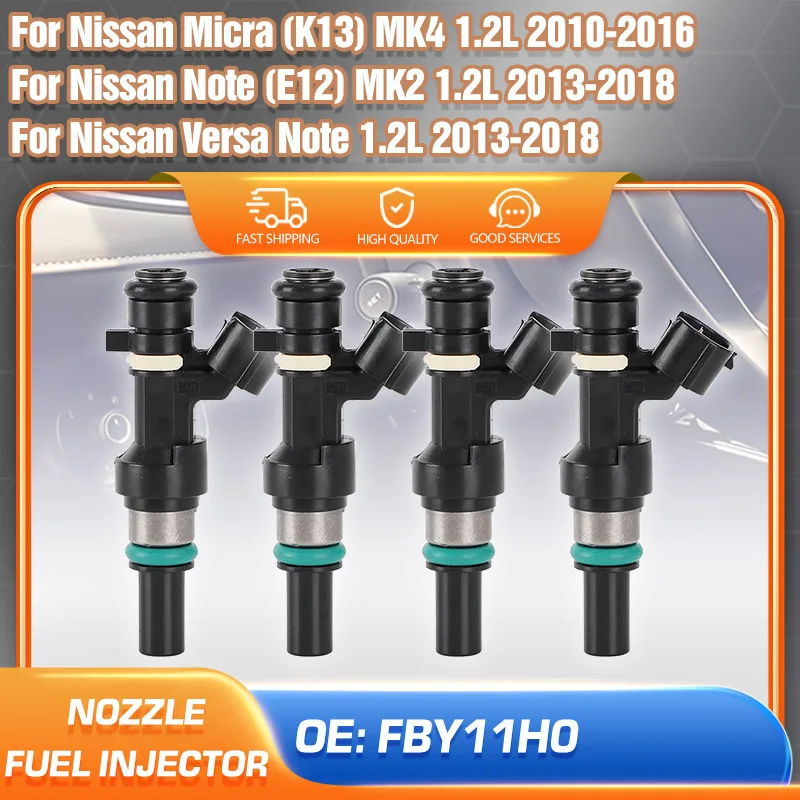 

Fuel Injector Nozzle FBY11H0 For Nissan Note E12 Nissan Versa Note 2013-2018 Nissan Micra K13 2010 2011 2012 2013 2014-2016 1.2L