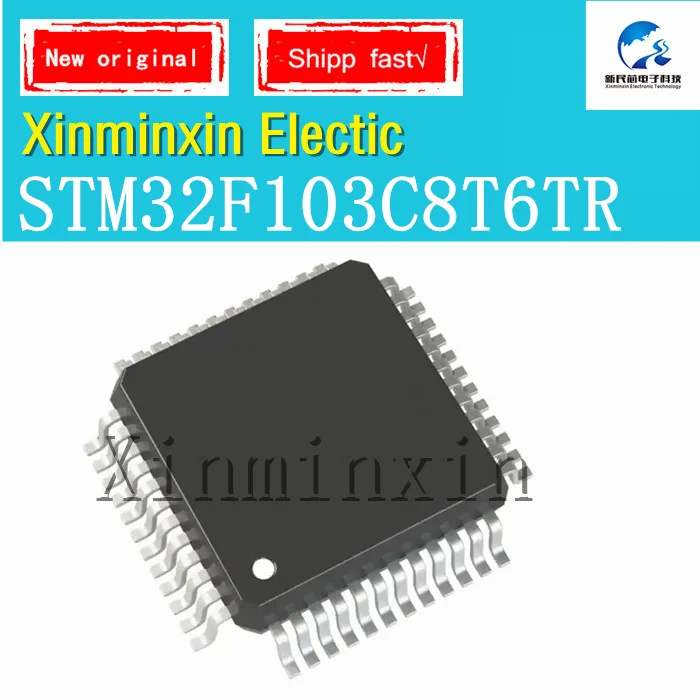 1-10PCS/LOT STM32F103C8T6TR  STM32F 103C8T6  LQFP-48(7x7) IC Chip New  Original In Stock