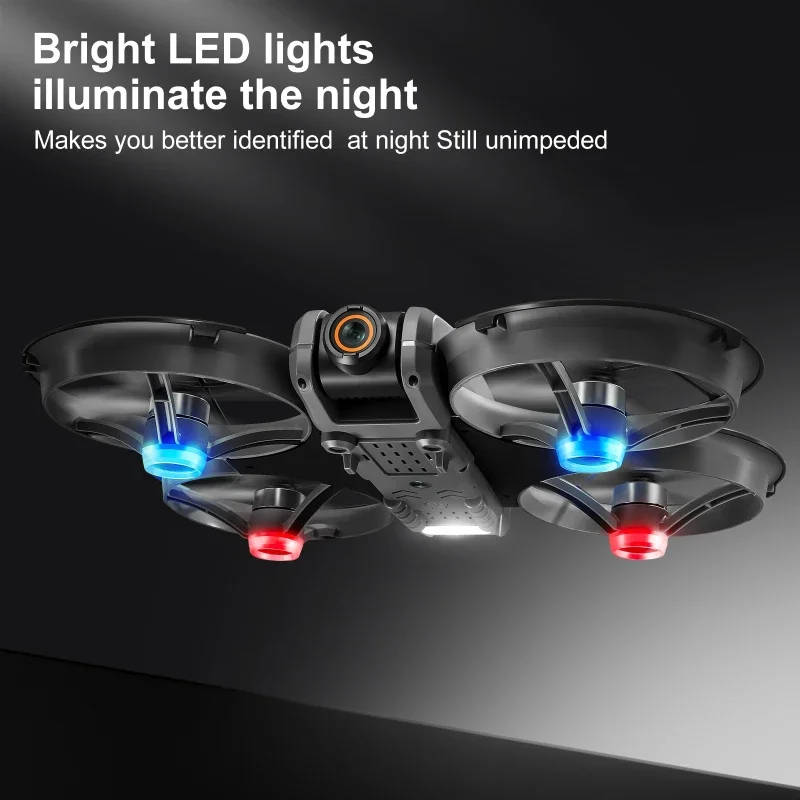 Drone Layar Tanpa Sikat 8K Aliran Optik ESC Drone RC Kamera Ganda Layar Tanpa Sikat Mainan RC Quadcopter Penerbangan Lintasan Tanpa Kepala