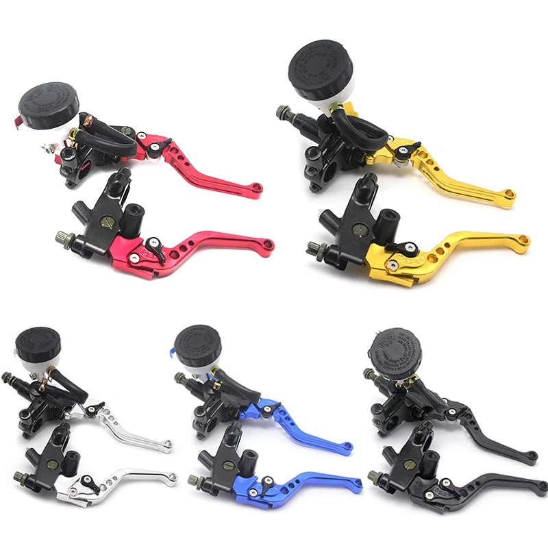 

Motorcycle Clutch Master Cylinder Reservoir Lever Kit Aluminum Alloy Brake Handle for Yamaha Honda Kawasaki Suzuki Bmw Ducati