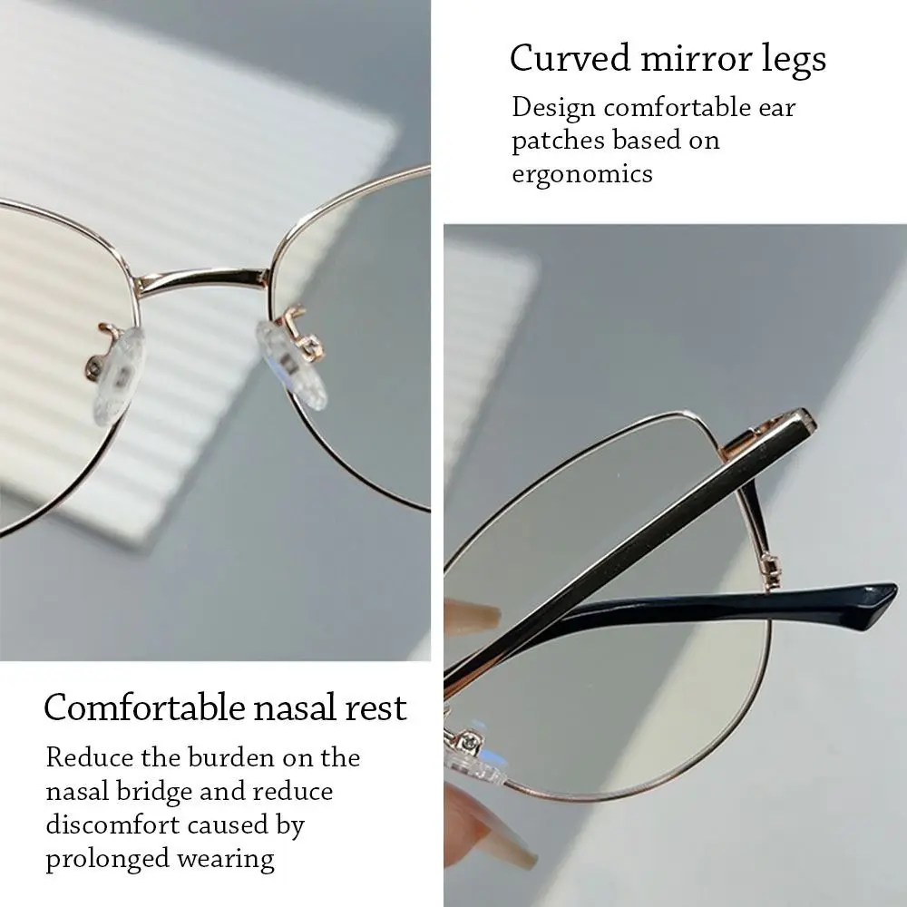 

Винтажные очки с защитой от синего света, сверхлегкие очки для защиты глаз, квадратные очки в металлической оправе, очки для мужчин и женщин