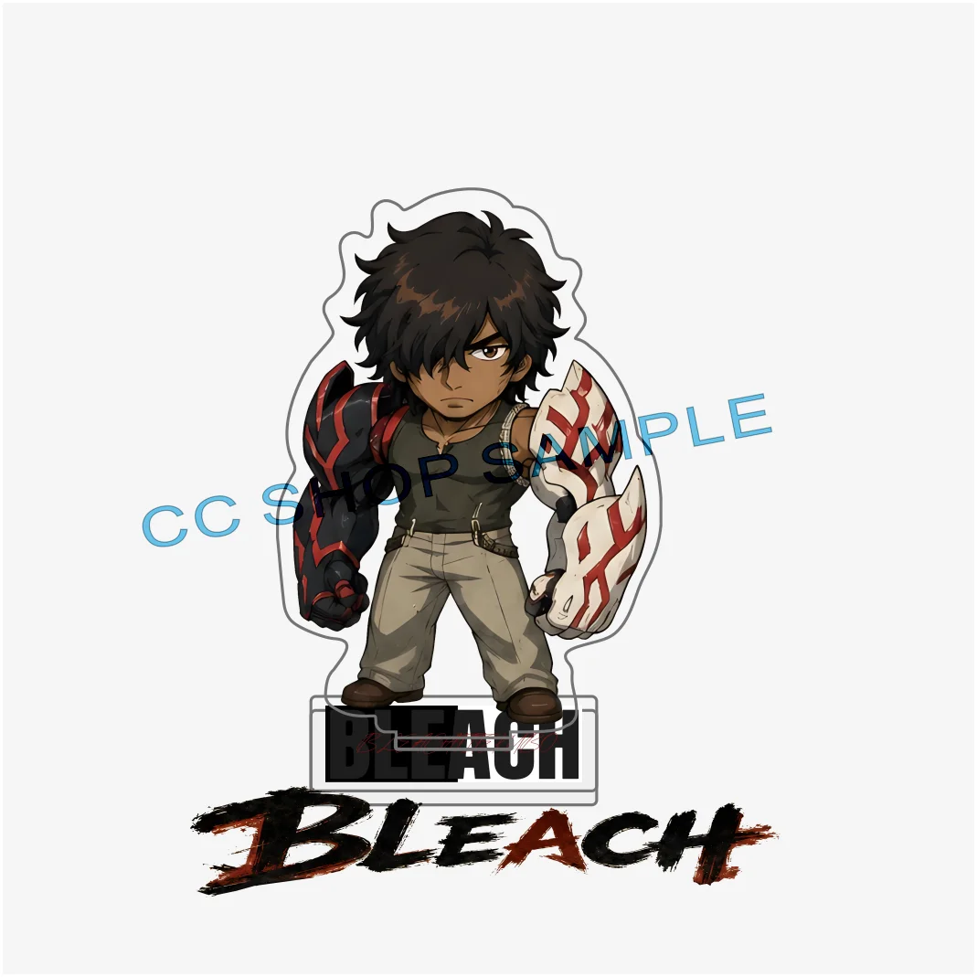 Anime Bleach Thousand-Year Blood War TYBW Acrylic Stand Keychain Ichigo Rukia Toshiro Byakuya Originality Desk Figure Display