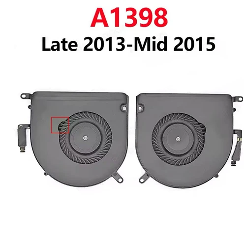 Imagen 1 del producto Ventilador de CPU A1398 para ordenador portátil para Apple Macbook Pro Retina 15 ""A1398 ventilador enfriador de CPU lado izquierdo derecho 2013 2014 2015 año