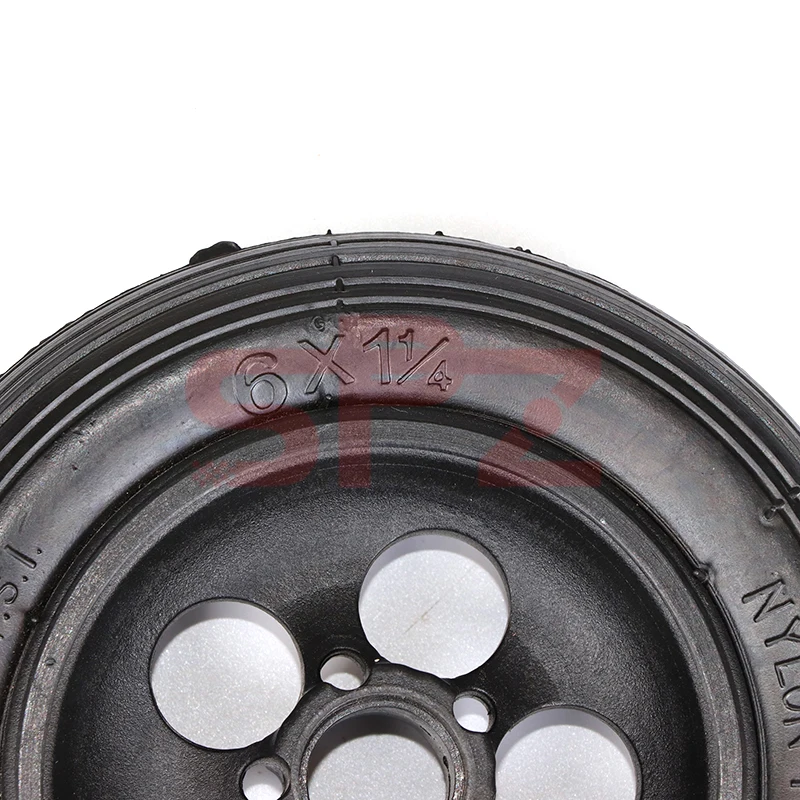 6x1 1/4 tyre 150MM Scooter Inflation Wheel Aluminium plastic Hub Inner Tube Electric Scooter 6 Inch Pneumatic Tire