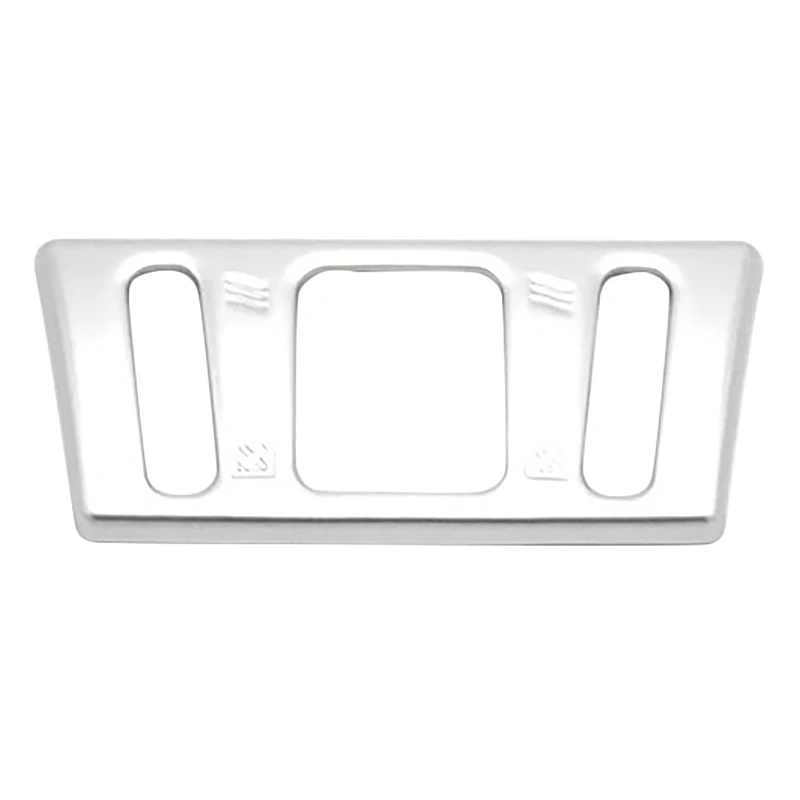 Car Central Air Vent Emergency Light Console Chrome Cover Trim Bezel Styling for Nissan Rogue X-Trail