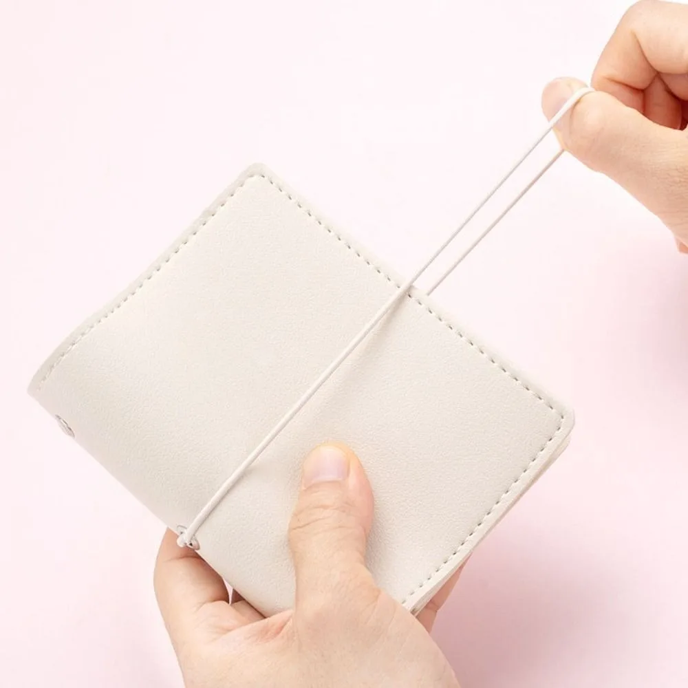 Simple M5 Loose Leaf Notebook PU Leather 50 Sheets Mini Pocket Notebook Schedule Planner DIY Binder Notebook School