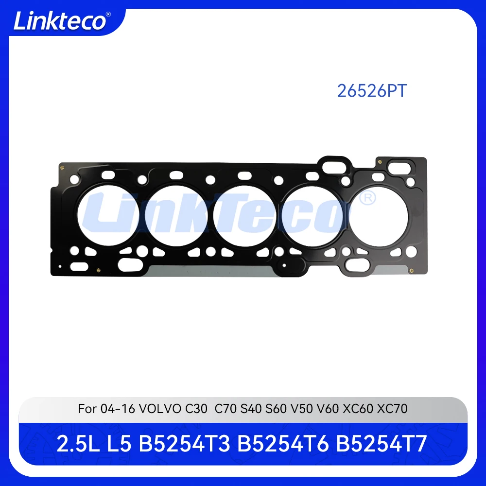 

Engine part Cylinder head gasket Fit 2.5 L L5 GAS B5254T For 04-16 2.5L VOLVO C30 C70 S40 S60 V50 V60 XC60 XC70 26526PT 30637067