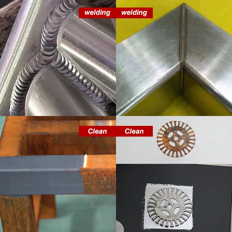 Professional Handheld Laser Welding Cleaning Cutting Machine for Sheet Metal Cabinets Furniture Frames and Advertising Signs