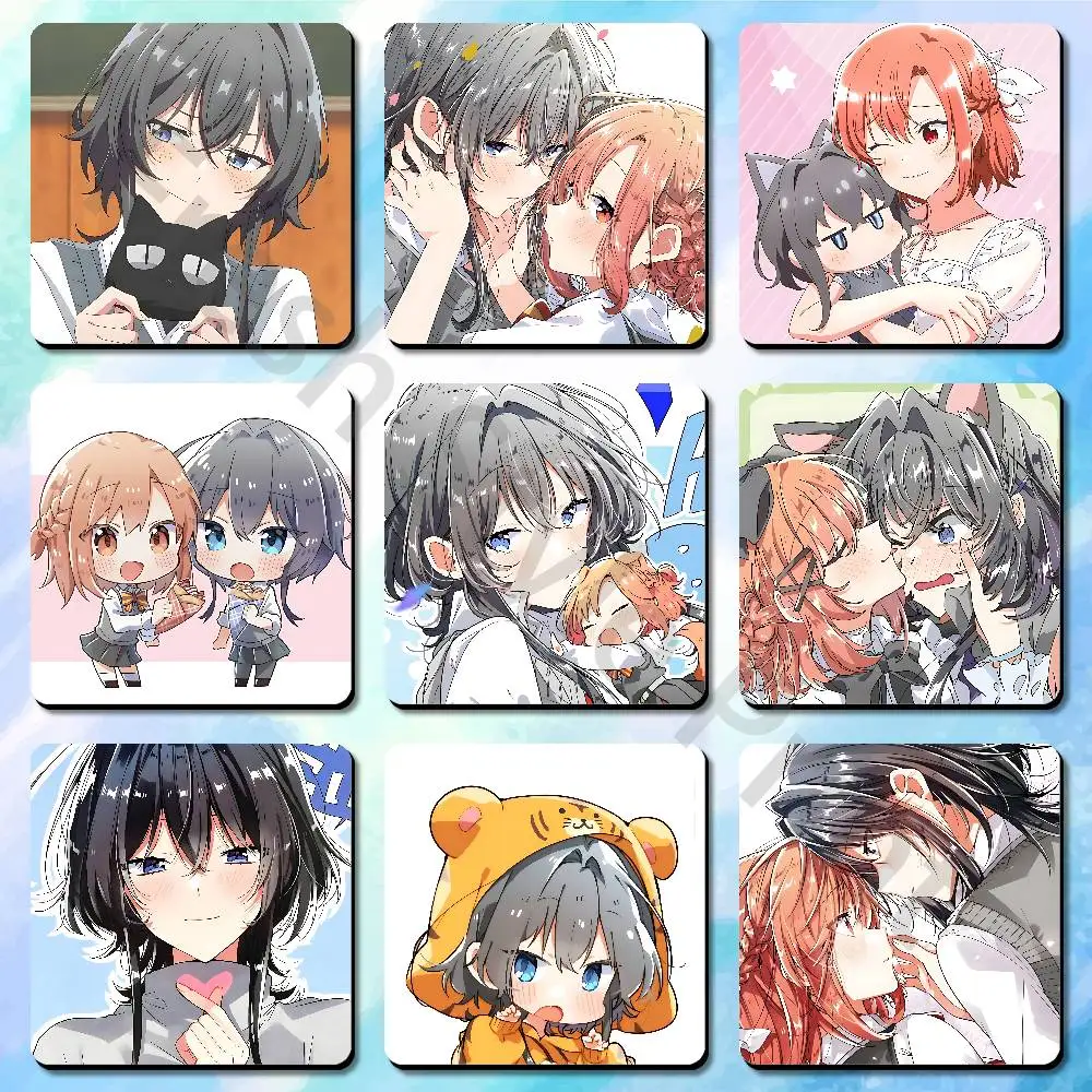 

Manga W-Whisper Me a Love Song Fridge Freezer Refrigerator Magnets Metal Cabinet Magnetic Sticker Cover Home