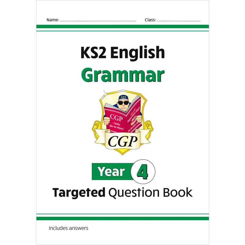 

New KS2 English Year 4 Grammar Targeted Question Book With Answers CGP Books Coordination Group Publications 9781782941200 Book