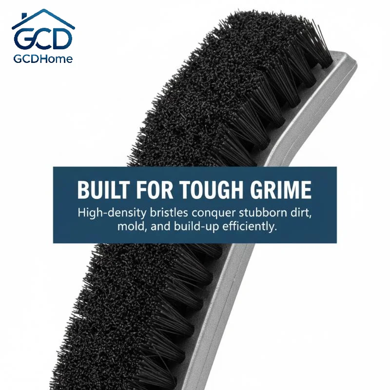 3pcs Cleaning Brush Hard-Bristled Crevice Cleaning Brush For Stiff Angled Bristles Tile Bathroom Kitchen Toilet Cleaning Tool